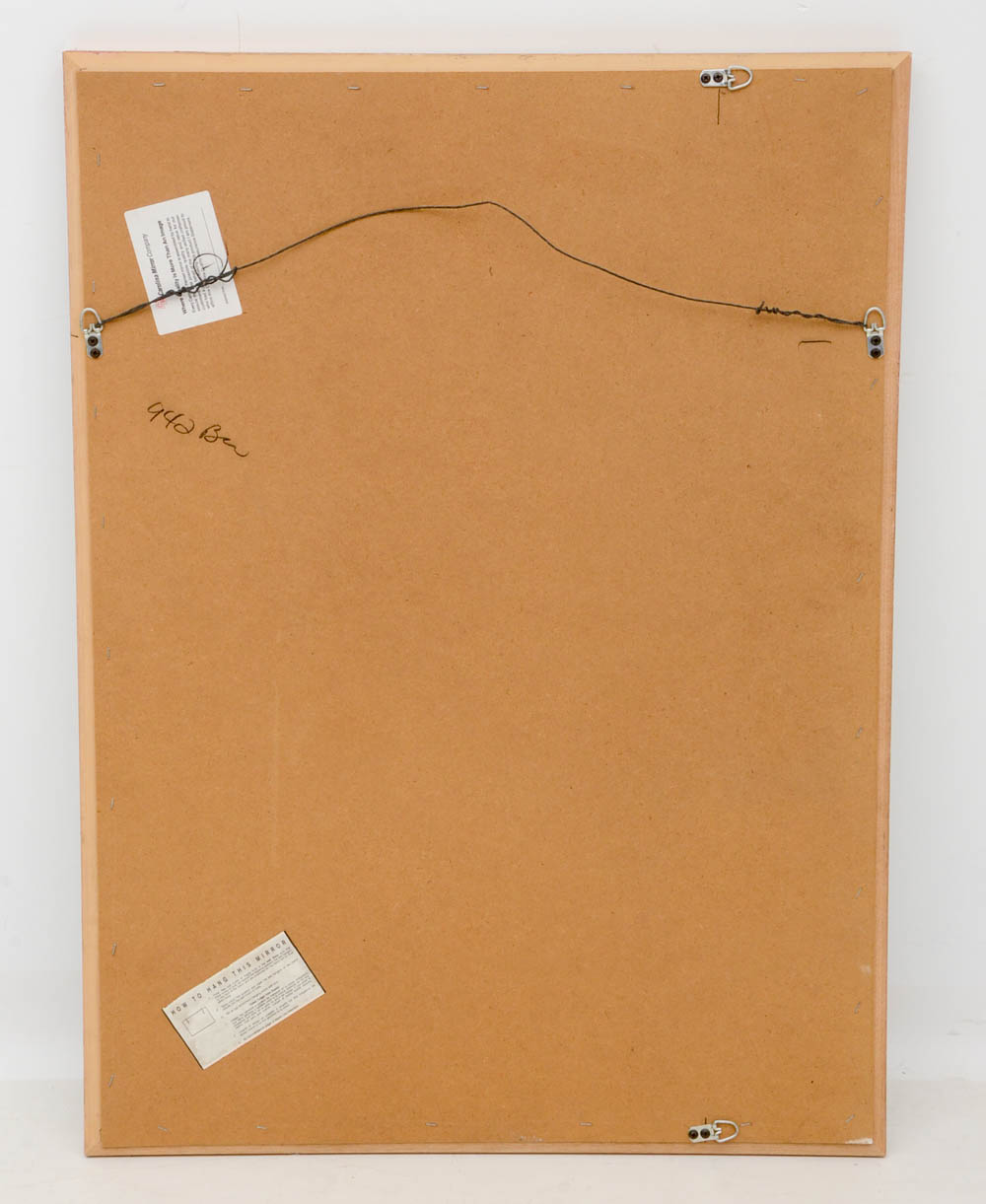 Carolina Mirror Company Beveled Glass Wall Mirror