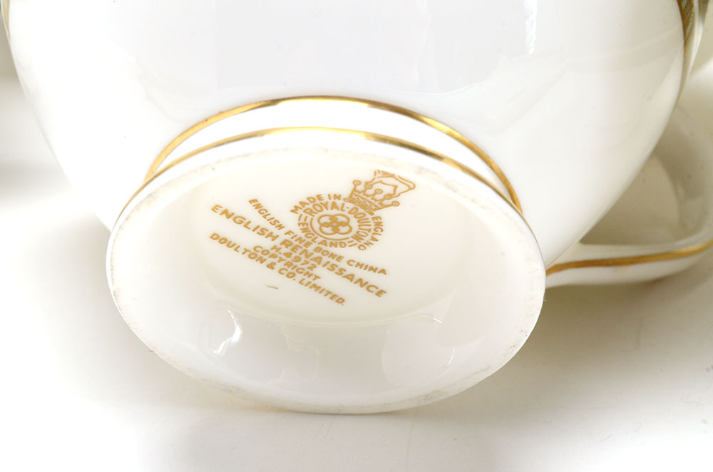 Set of Royal Doulton "English Renaissance" China