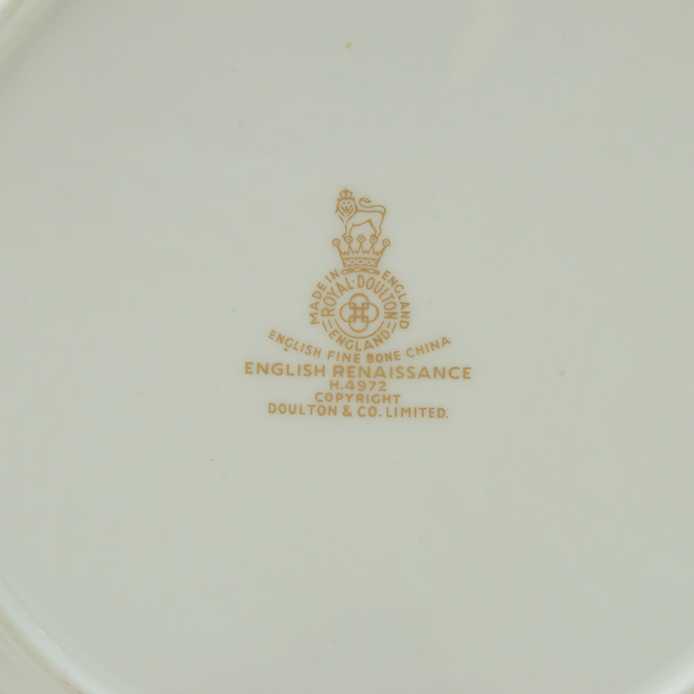 Set of Royal Doulton "English Renaissance" China