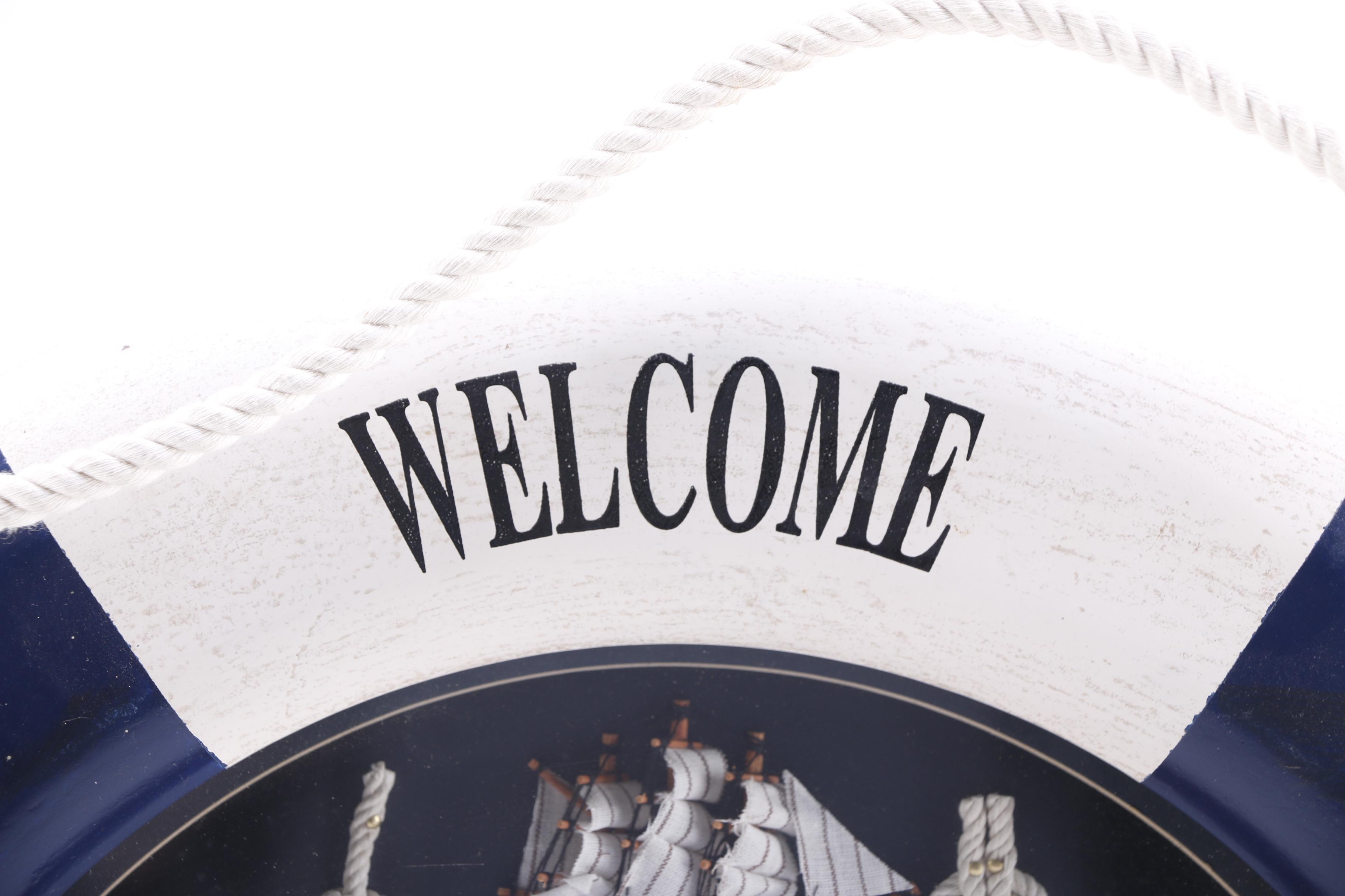 Contemporary Nautical Themed Coat Rack