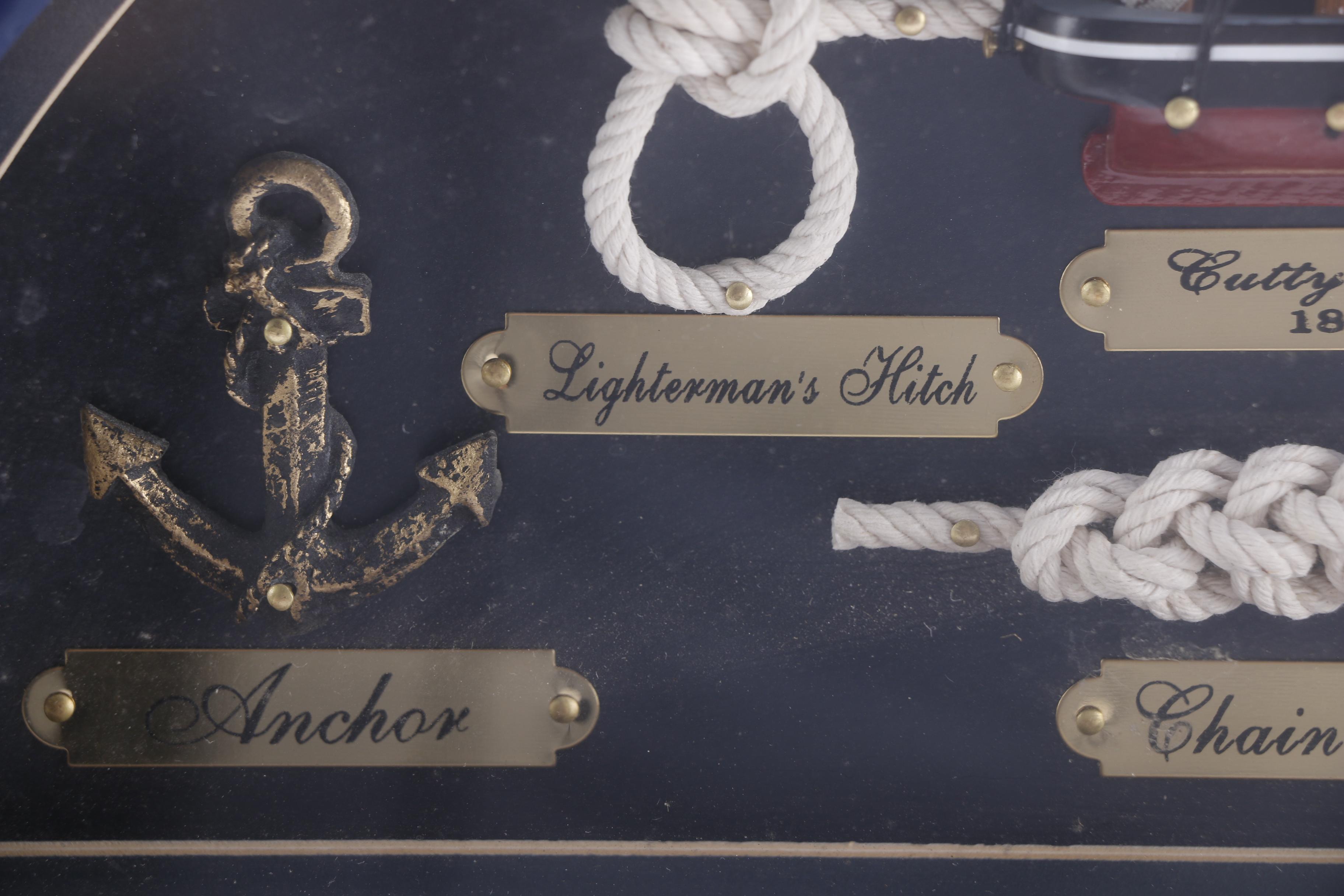 Contemporary Nautical Themed Coat Rack