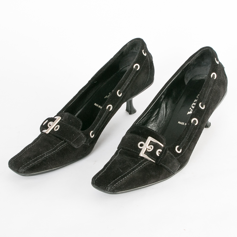 Prada Suede Pumps