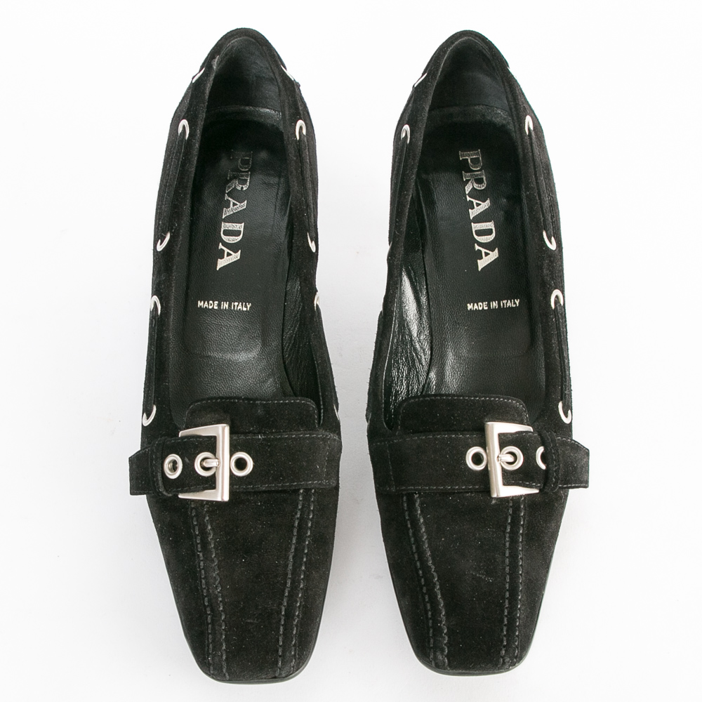 Prada Suede Pumps