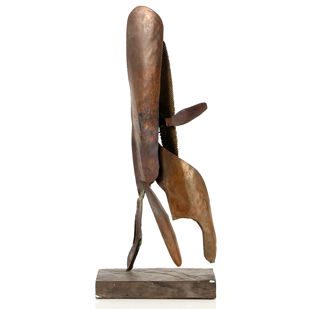 Beth Hertz Metal Sculpture "Signal"