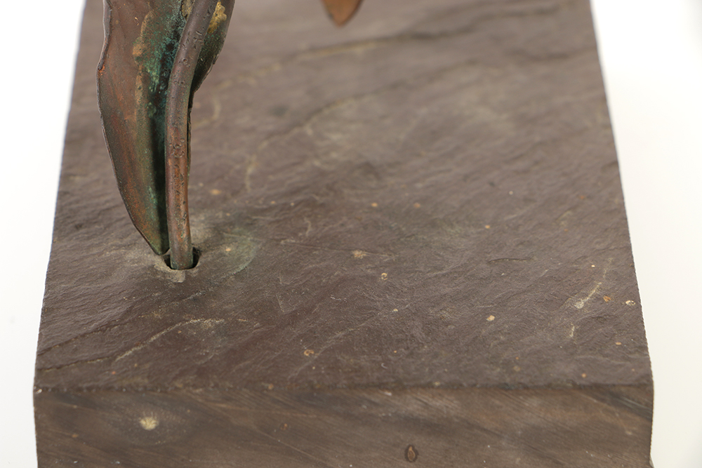 Beth Hertz Metal Sculpture "Signal"