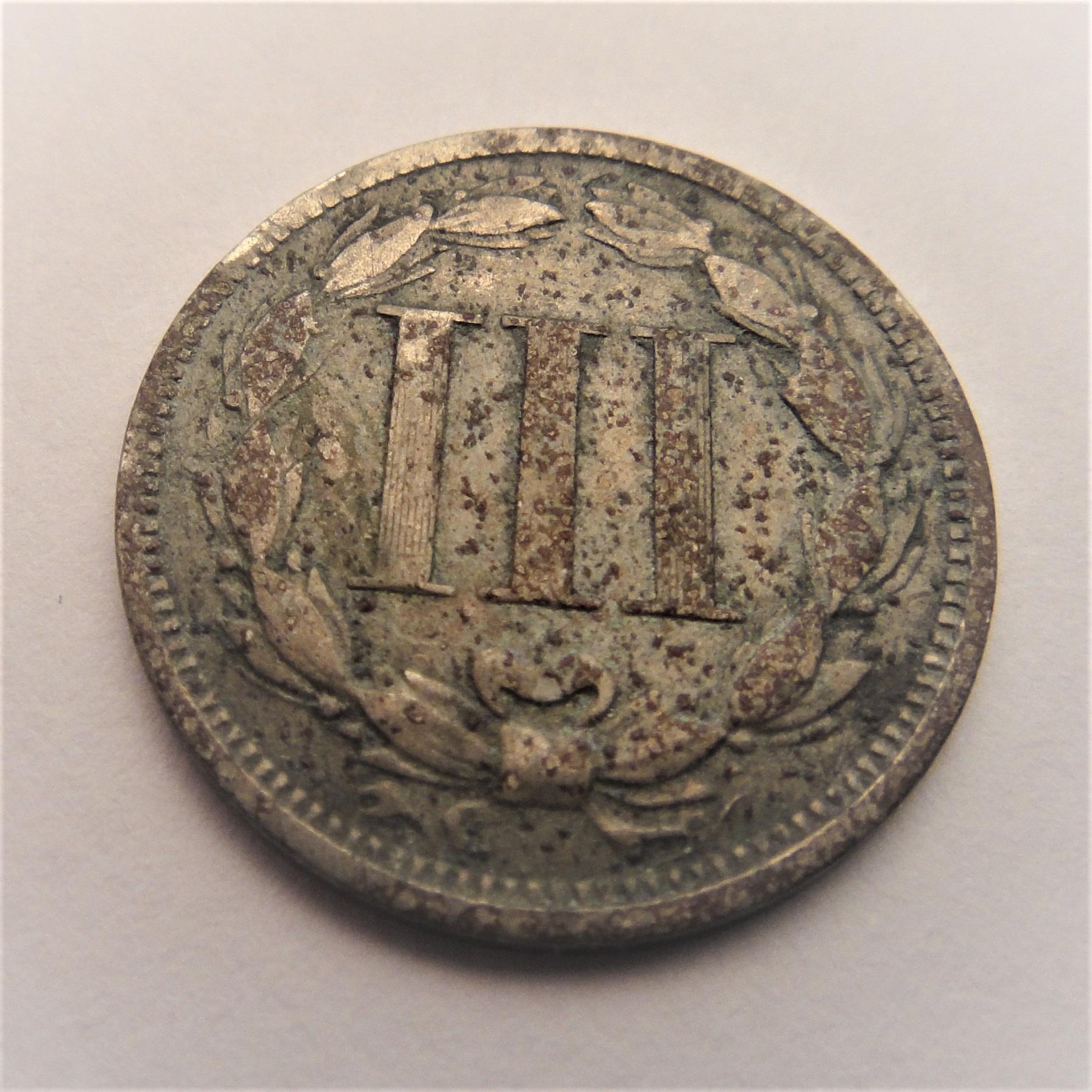 1857 & 1858 Flying Eagle Coins, 1869 & 1870 Three Cent Pieces