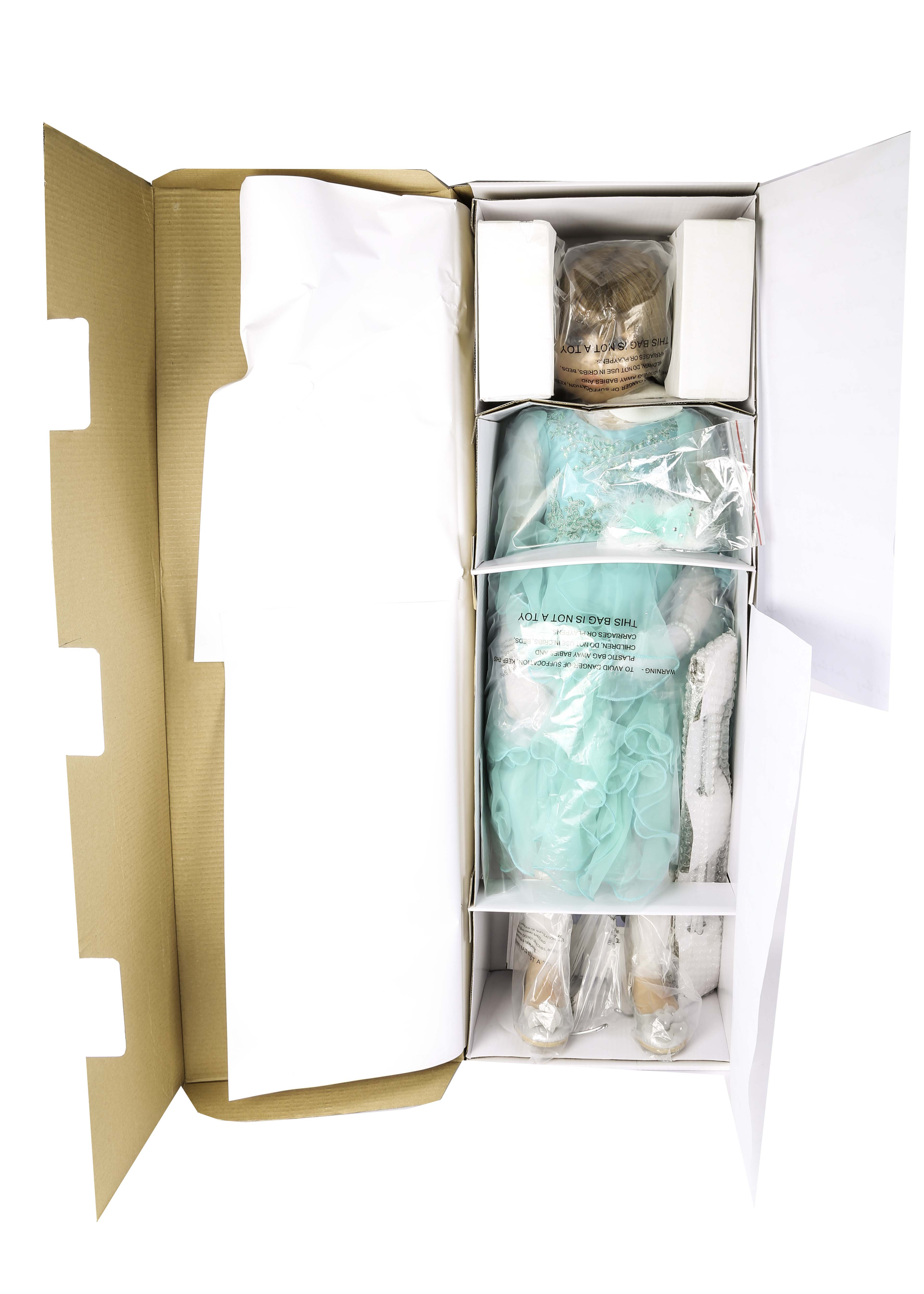 Strawberry Blonde "Jasmine" Doll with Brown Eyes by MasterPiece Dolls