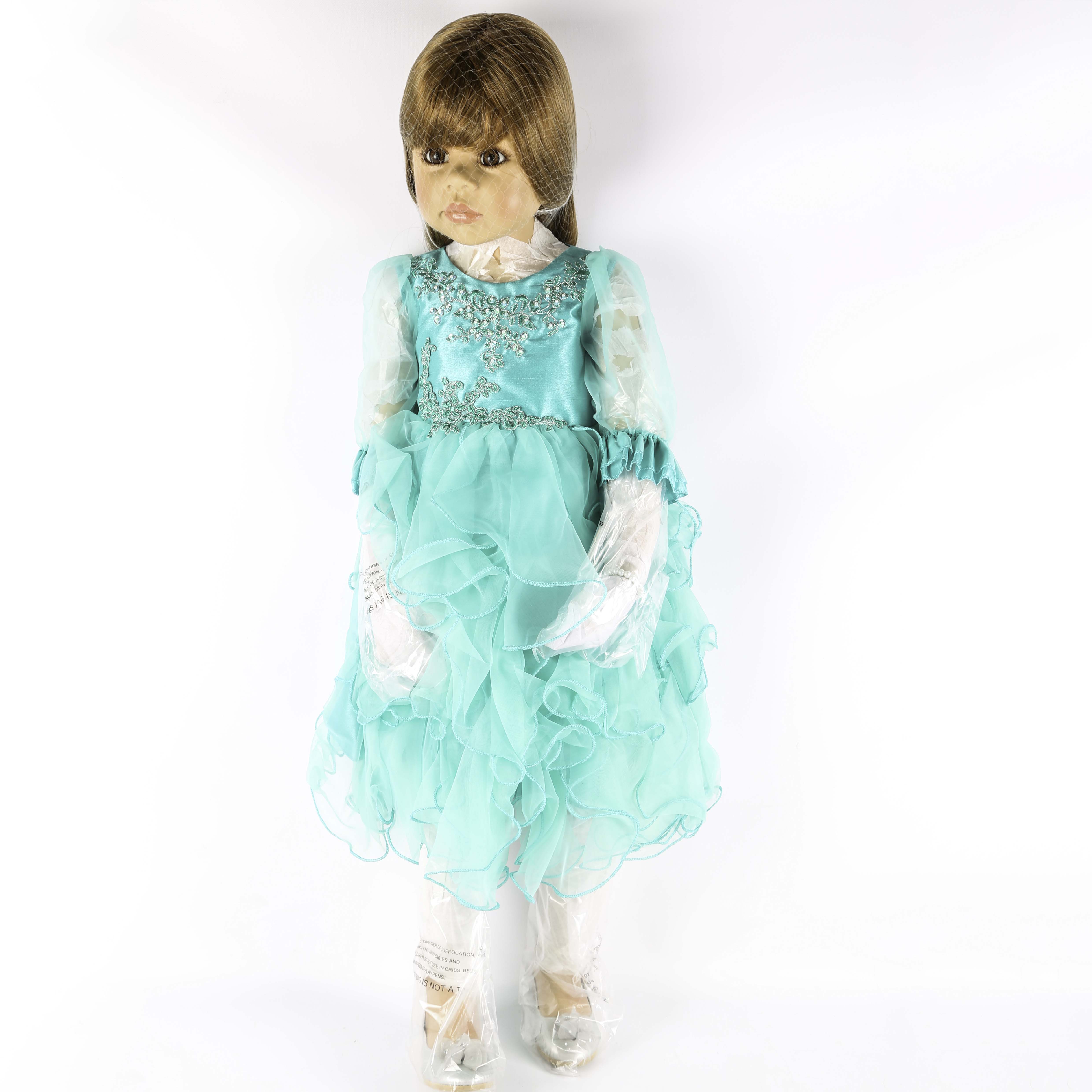 Strawberry Blonde "Jasmine" Doll with Brown Eyes by MasterPiece Dolls