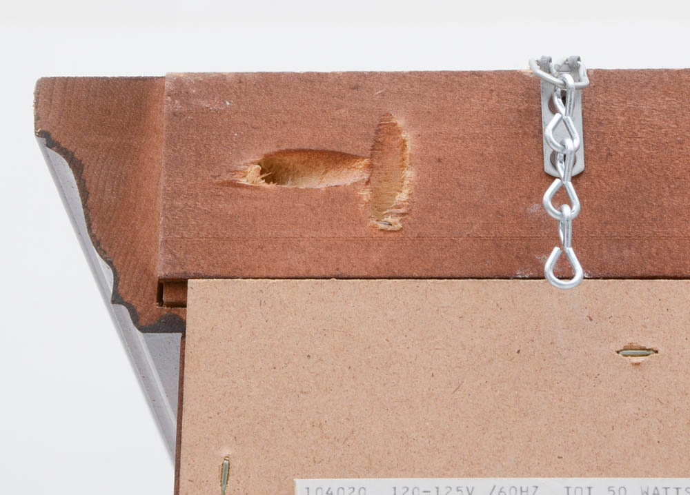 Howard Miller illuminated Cherry Curio Cabinet