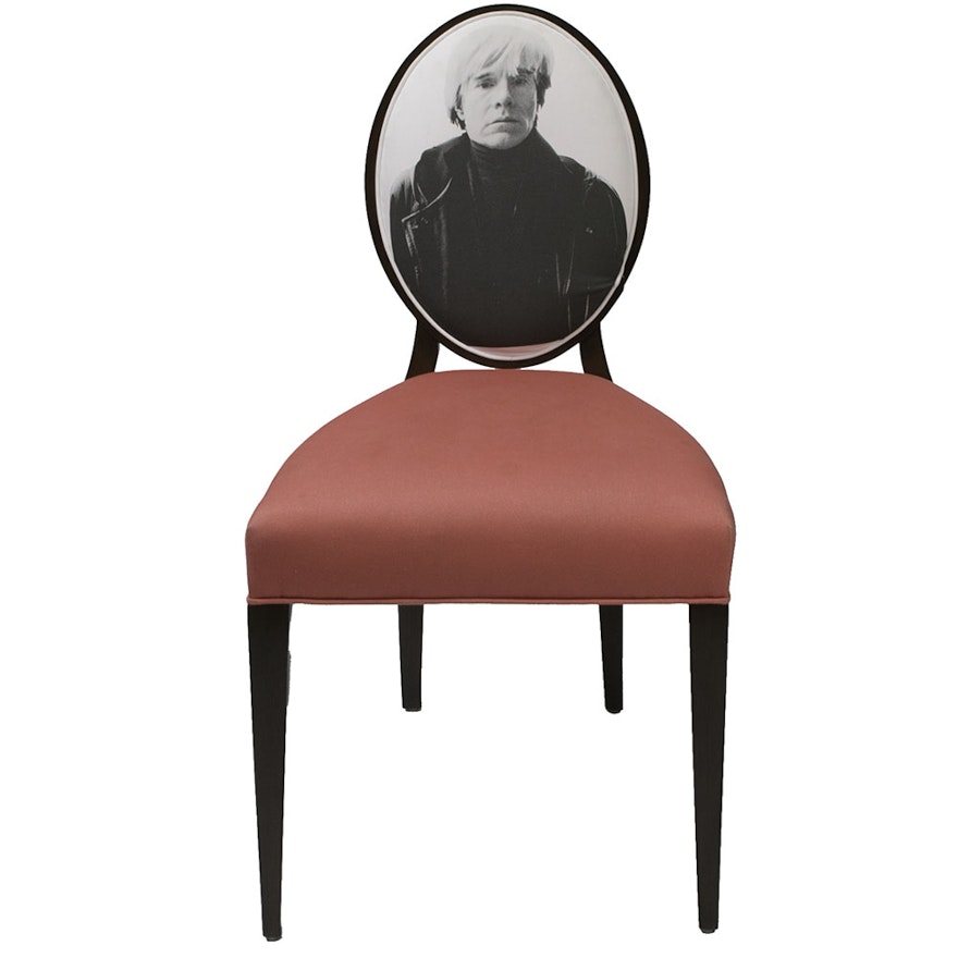 Andy Warhol Upholstered Side Chair