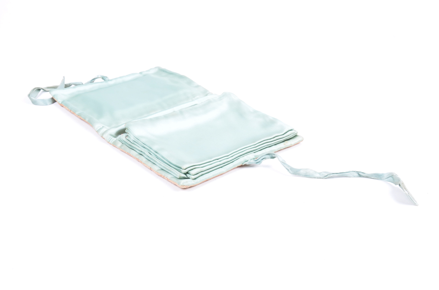 Vintage Satin and Lace Lingerie Case