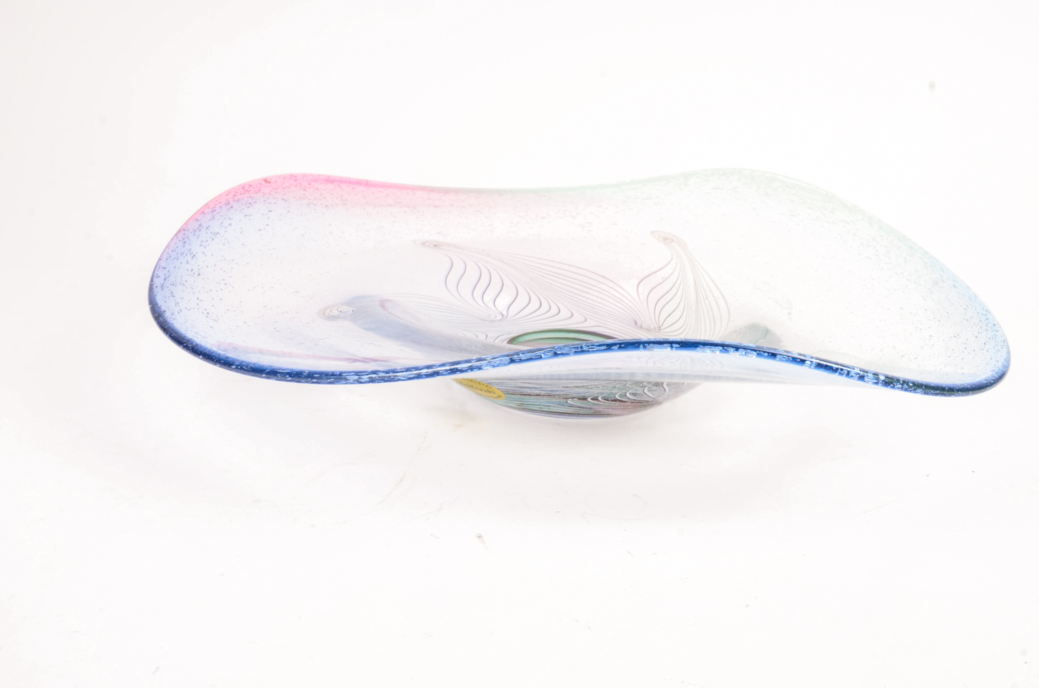 Pair of Art Glass Centerpieces