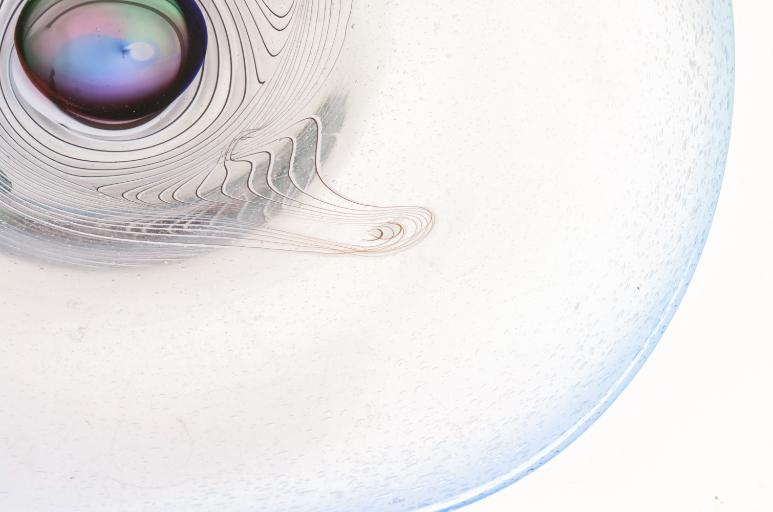 Pair of Art Glass Centerpieces