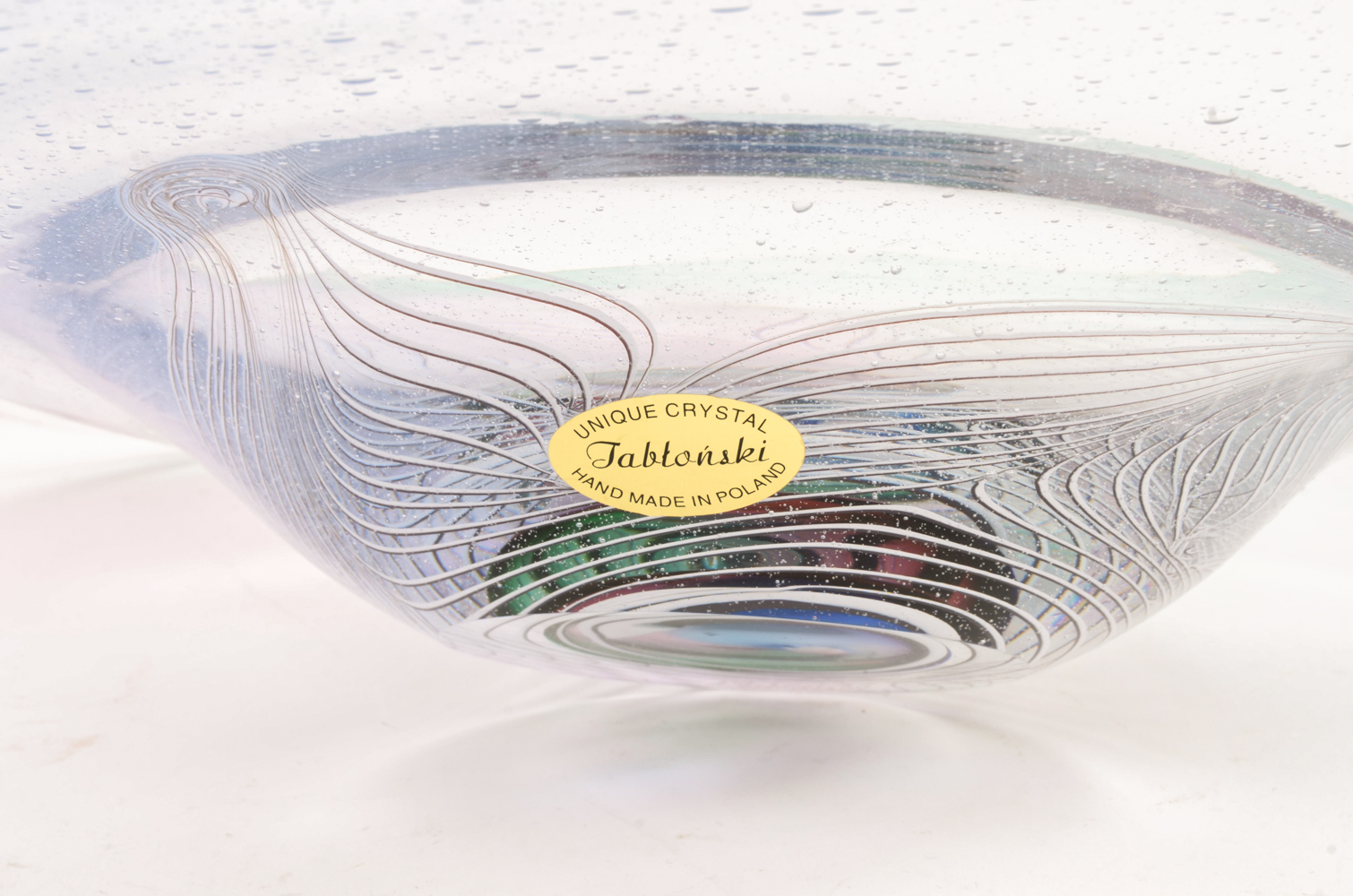 Pair of Art Glass Centerpieces