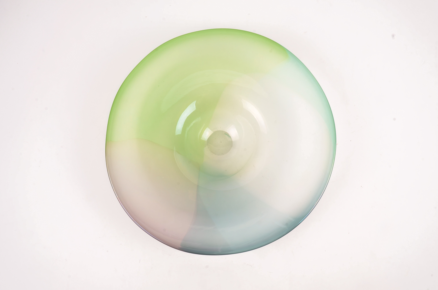 Pair of Art Glass Centerpieces