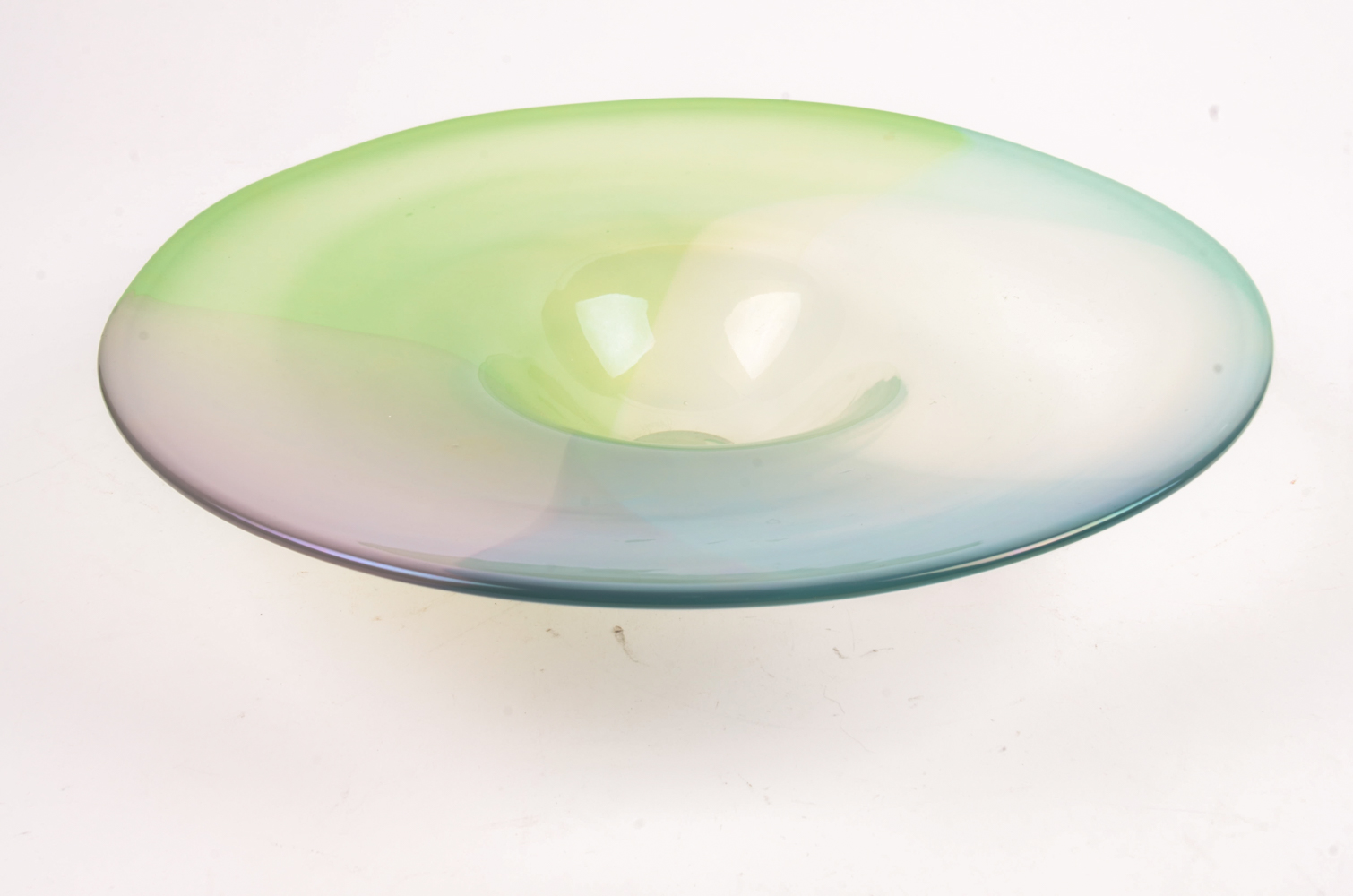 Pair of Art Glass Centerpieces