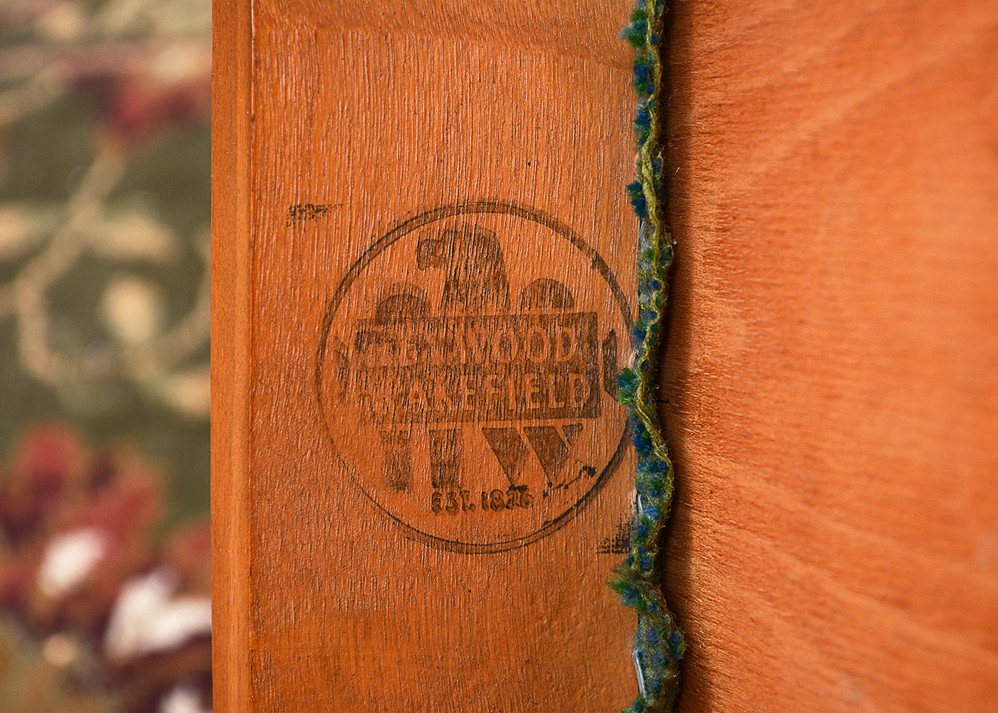 Mid Century Modern Heywood-Wakefield Drop Leaf Dining Table and Four Chairs