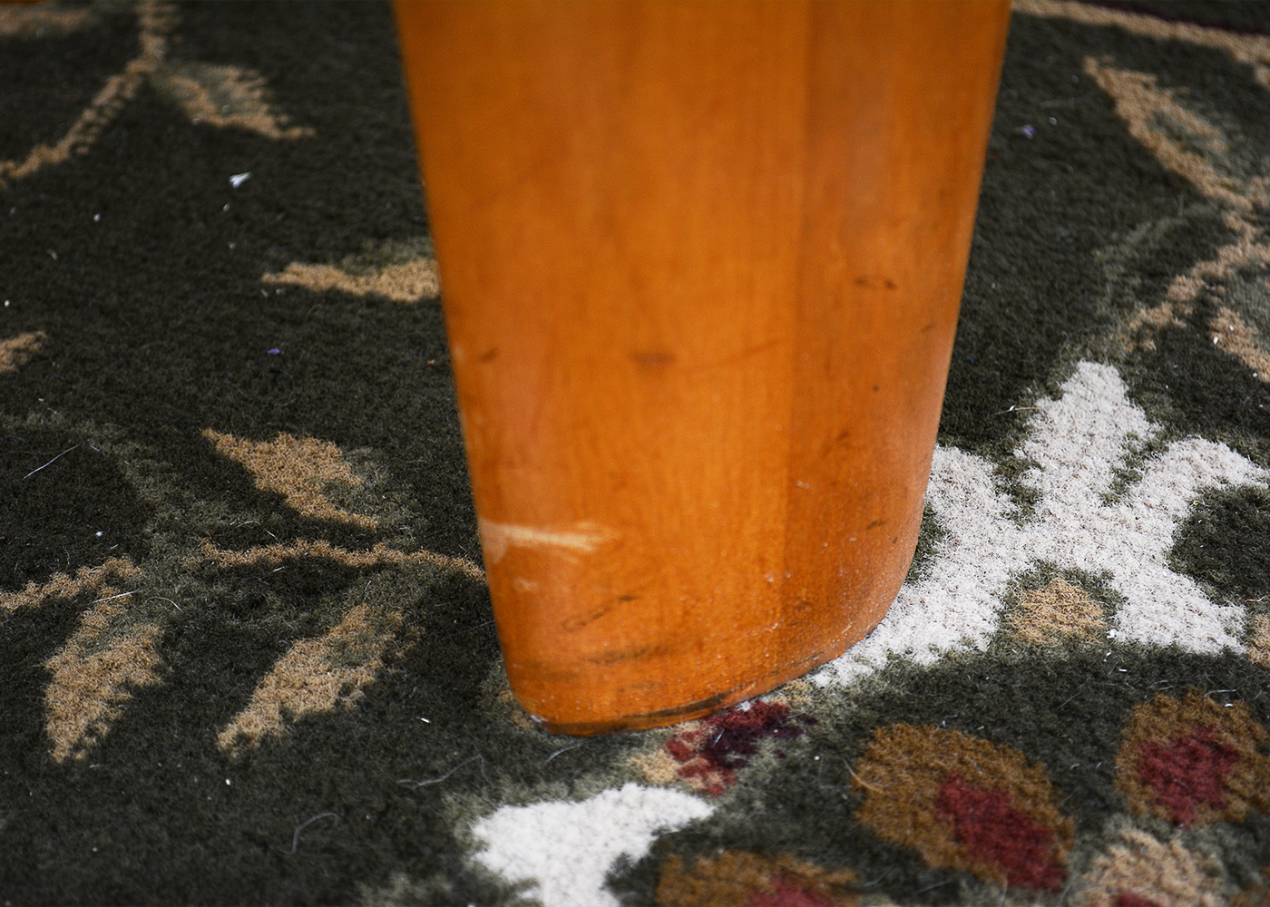 Mid Century Modern Heywood-Wakefield Drop Leaf Dining Table and Four Chairs