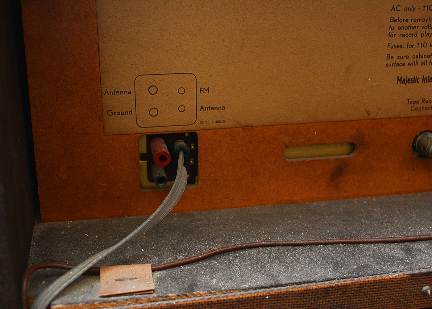 Mid-Century Grundig Majestic Stereo Console