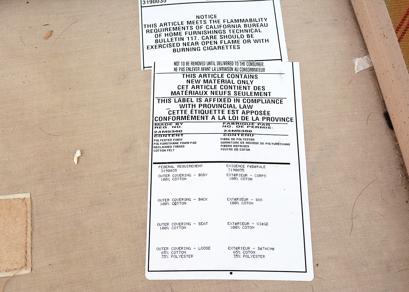 Contemporary Country Cottage Style Loveseat