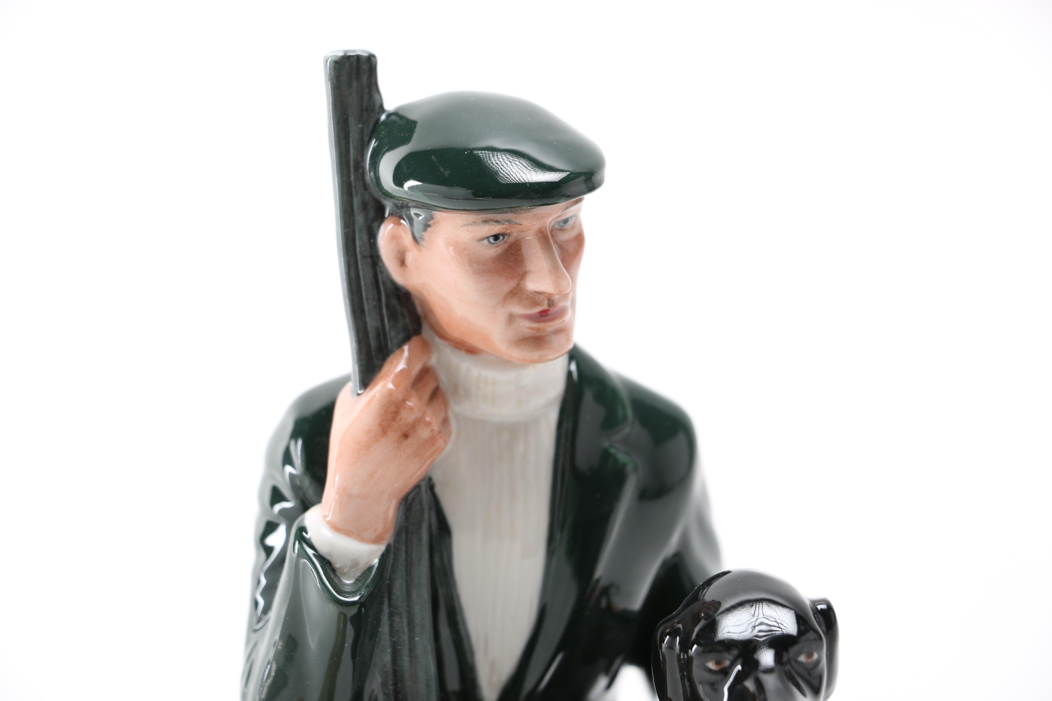 1983 Royal Doulton "The Gamekeeper" Porcelain Figurine