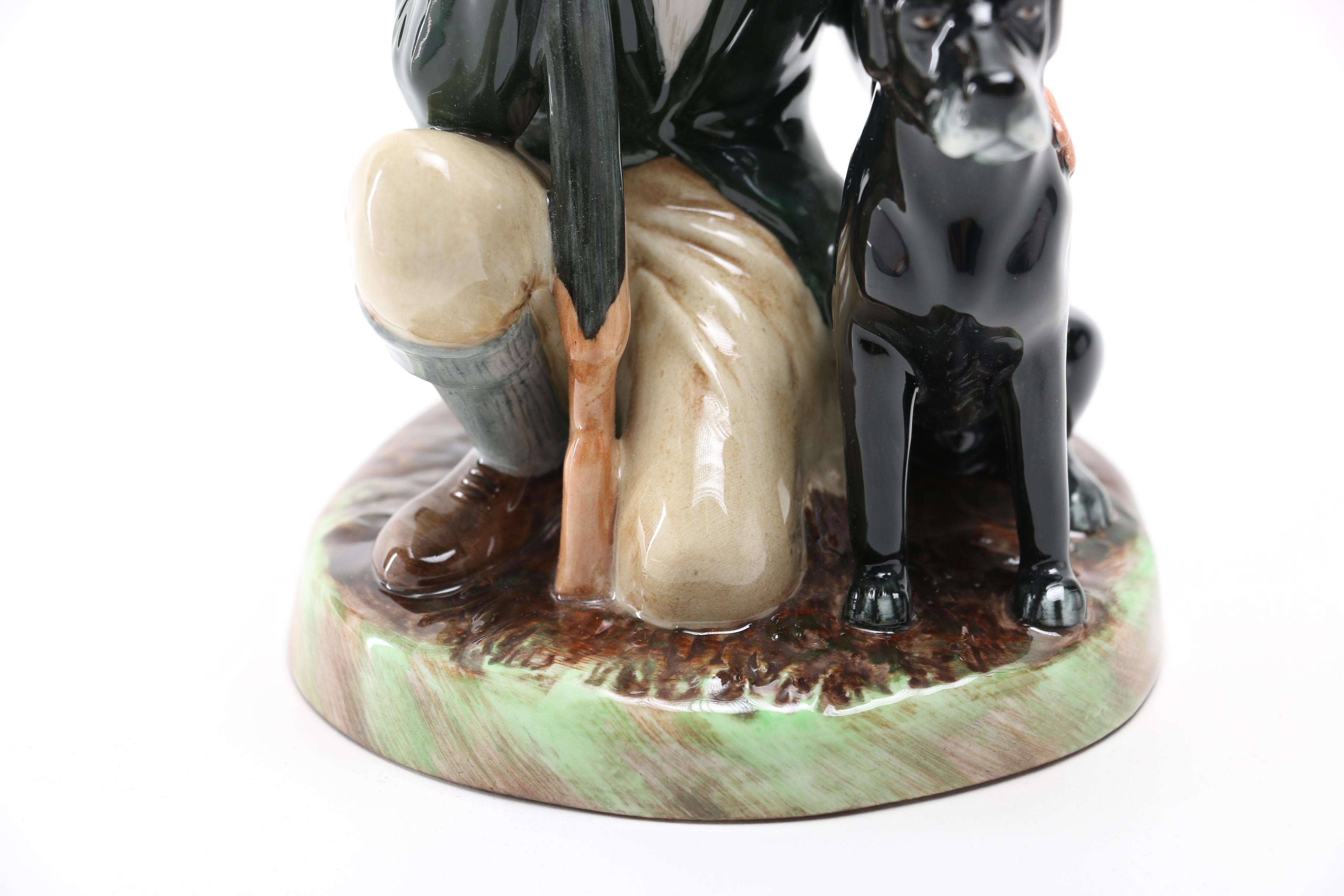 1983 Royal Doulton "The Gamekeeper" Porcelain Figurine