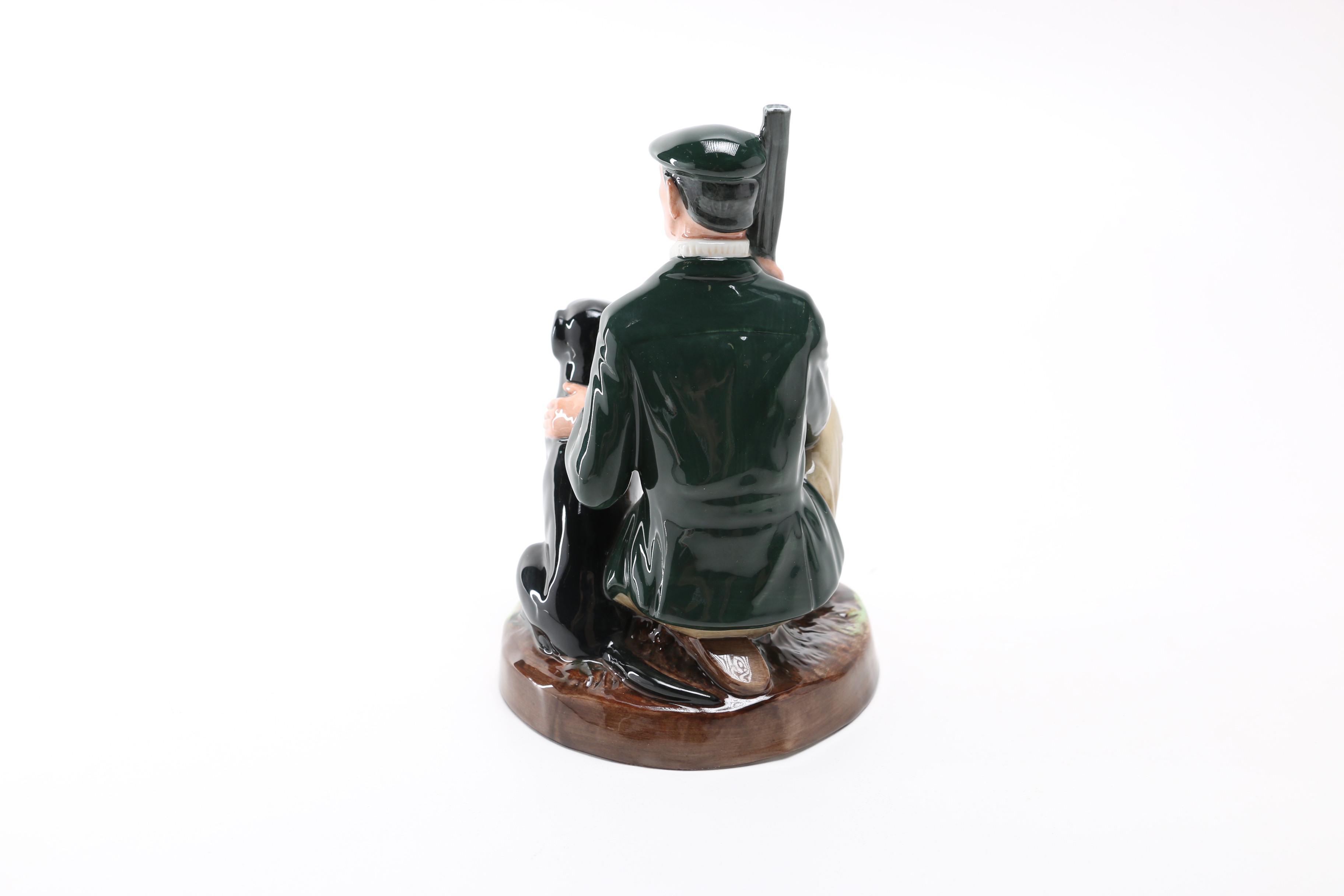 1983 Royal Doulton "The Gamekeeper" Porcelain Figurine