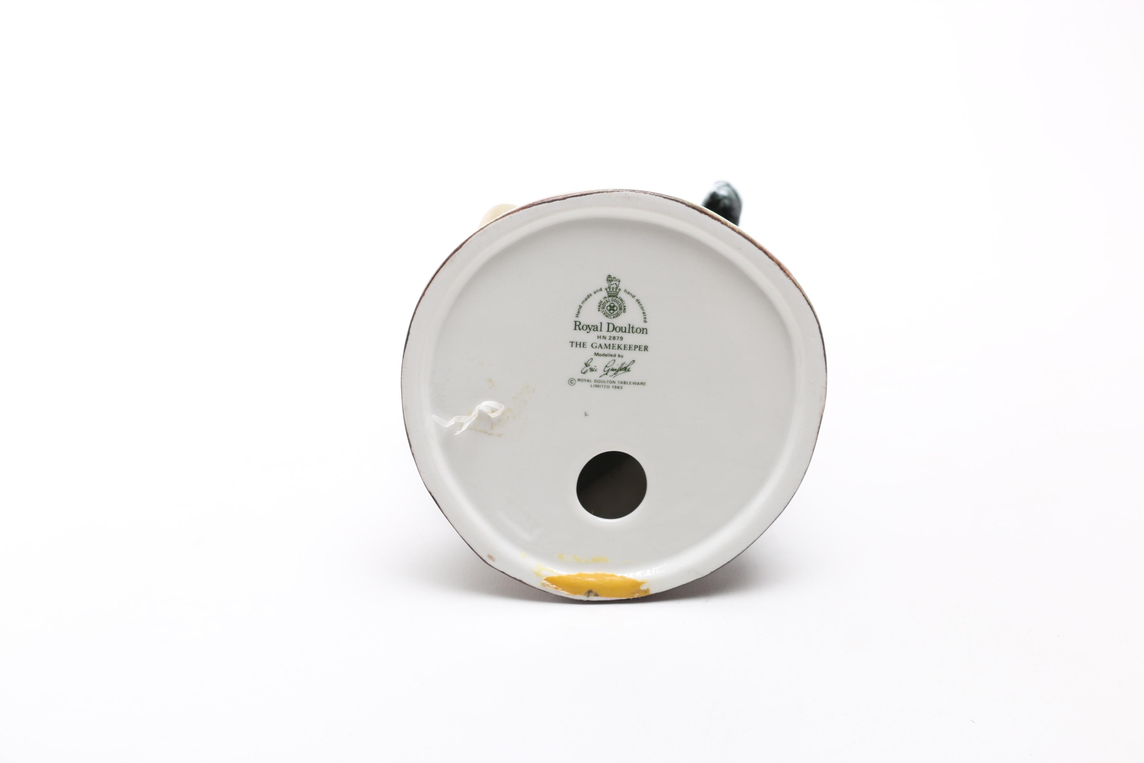 1983 Royal Doulton "The Gamekeeper" Porcelain Figurine