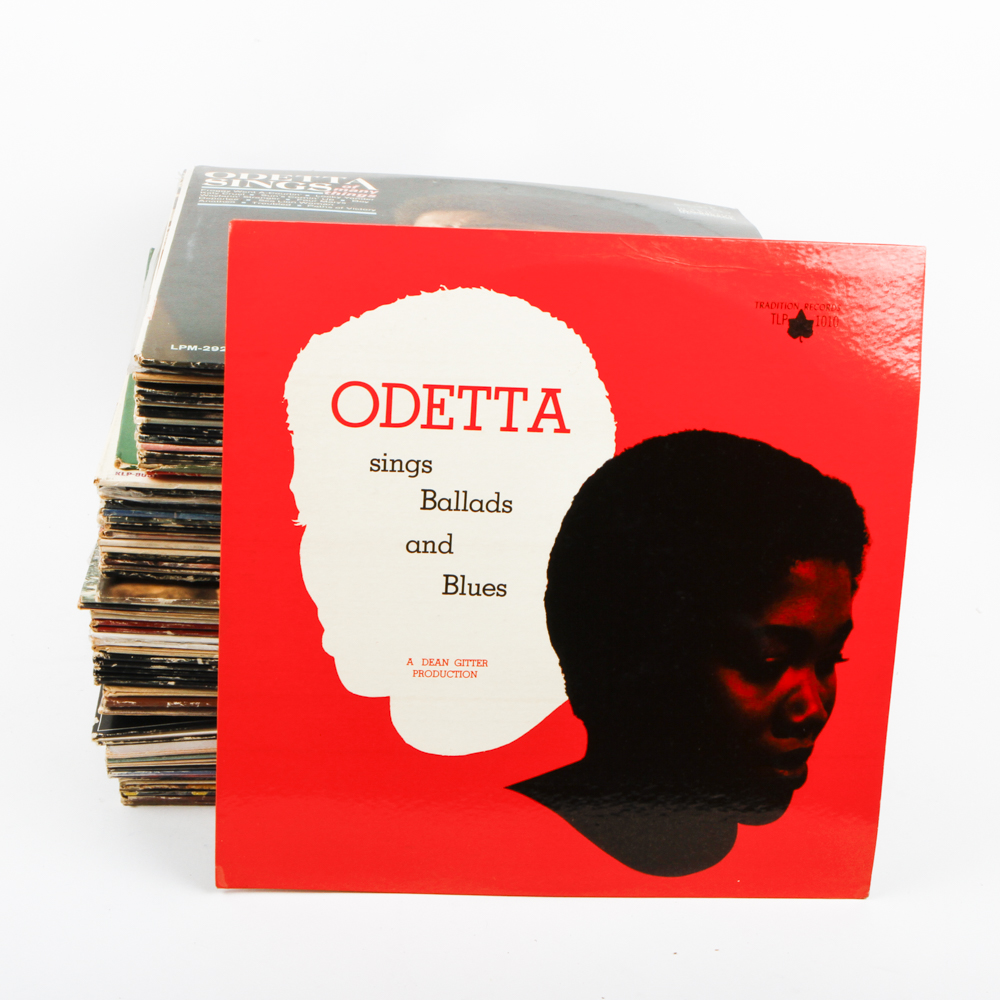 Odetta, Phil Ochs, Supremes and Other Vintage LPs