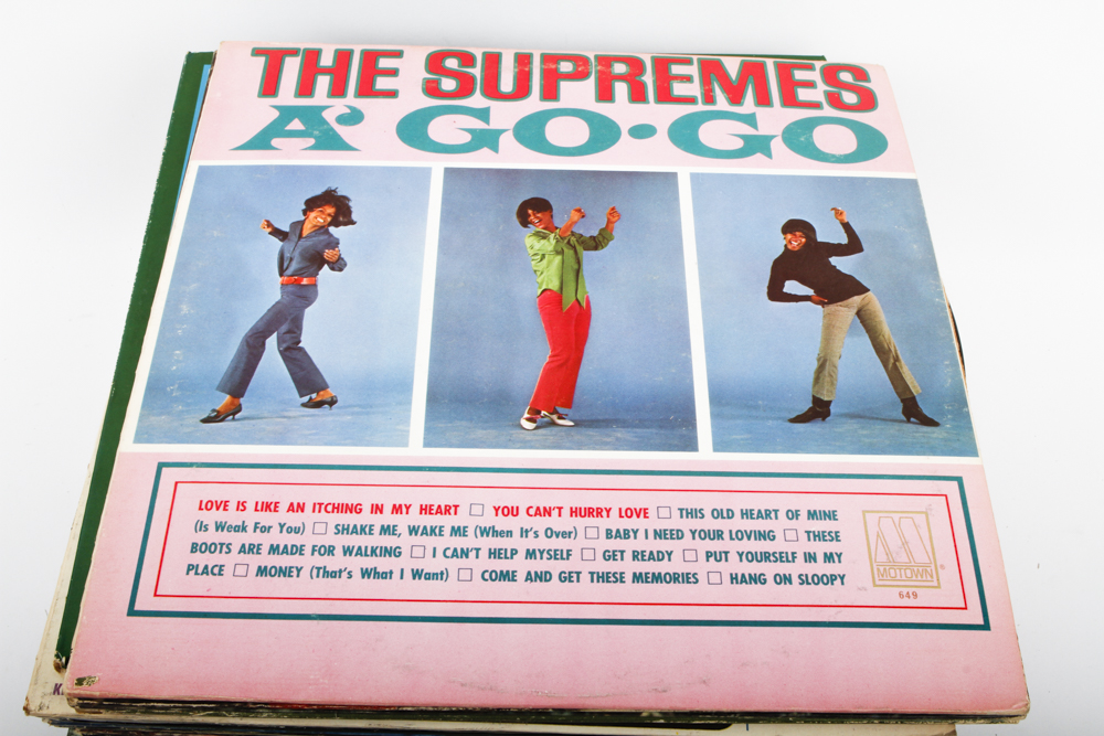 Odetta, Phil Ochs, Supremes and Other Vintage LPs