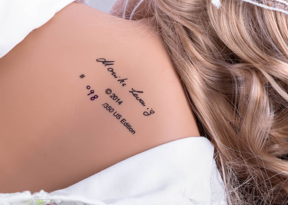 MasterPiece Dolls' "Sunday's Child" Blonde Doll with Brown Eyes from