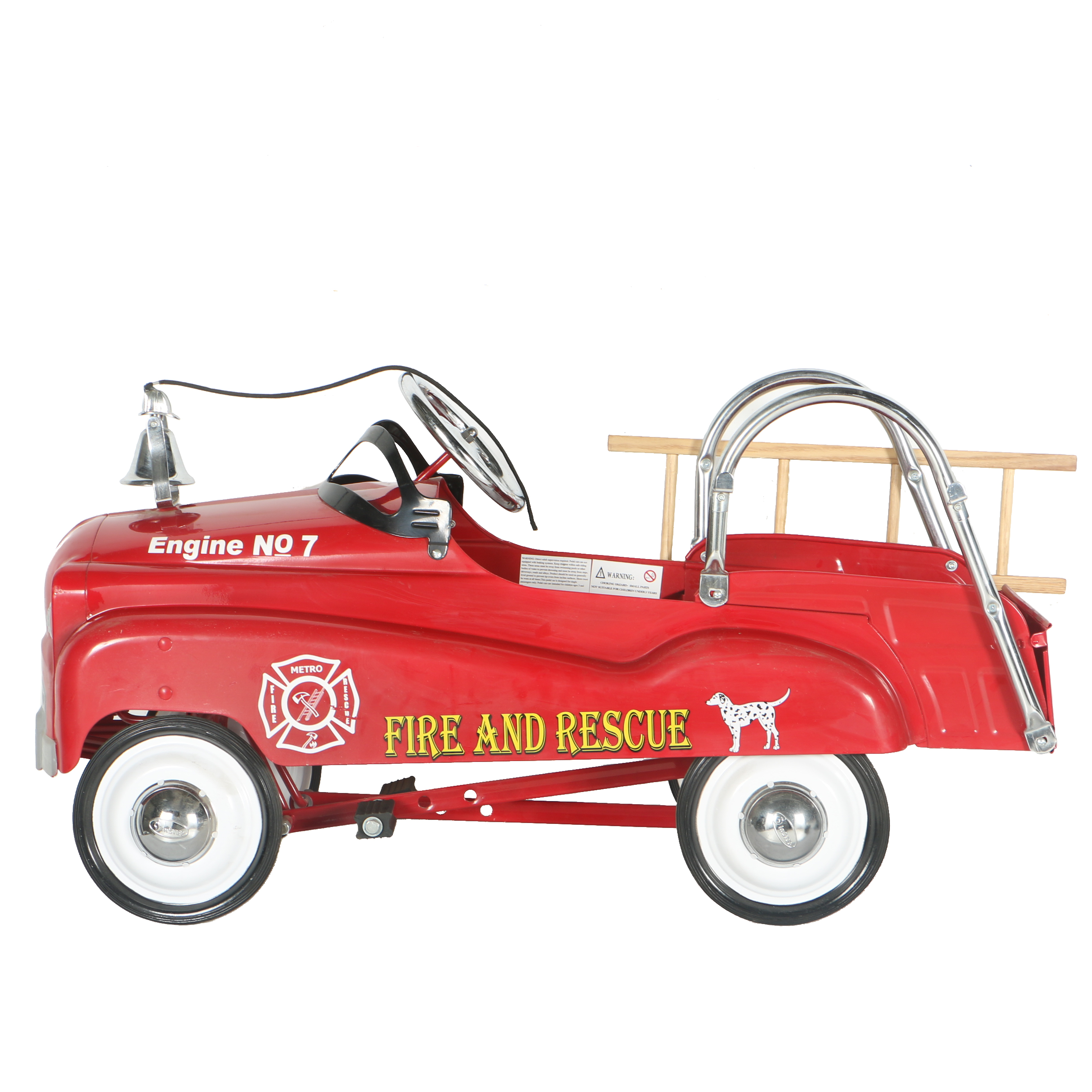 Instep pedal car fire truck clearance