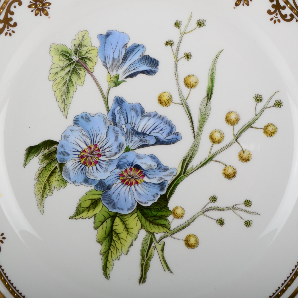 Spode "Stafford Flowers" Fine Bone China Plates
