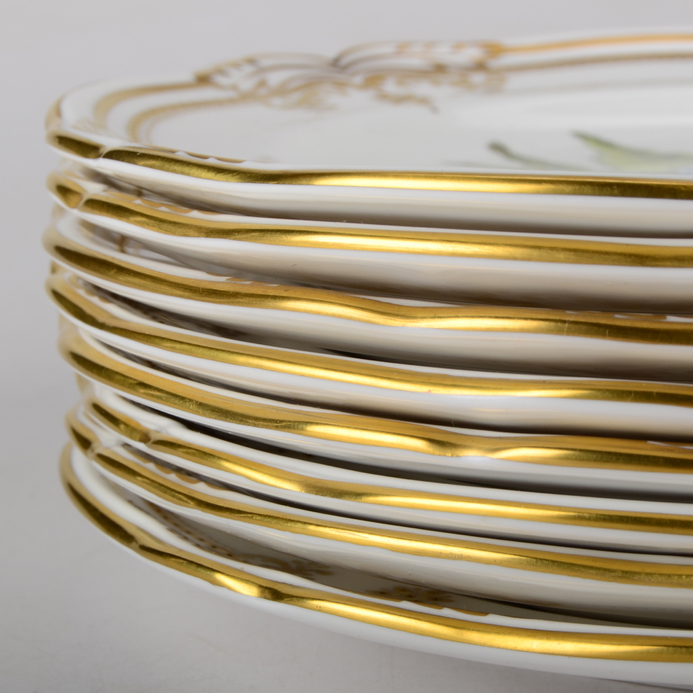 Spode "Stafford Flowers" Fine Bone China Plates