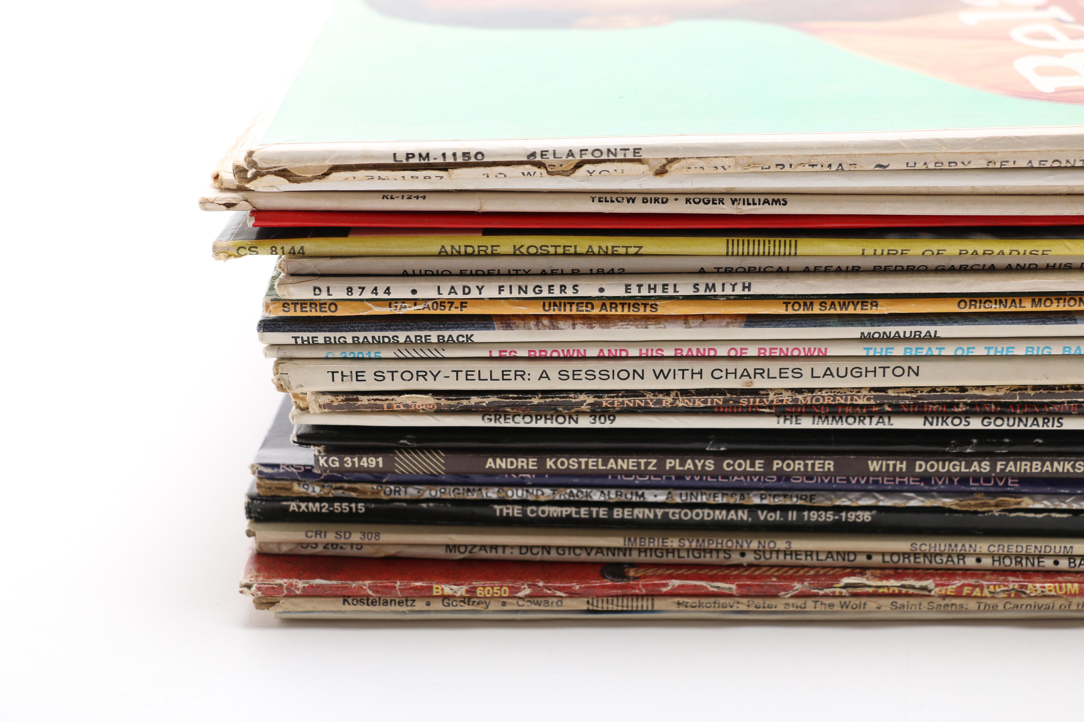 Andre Kostelanetz, Benny Goodman, Greek and Other Vintage Records