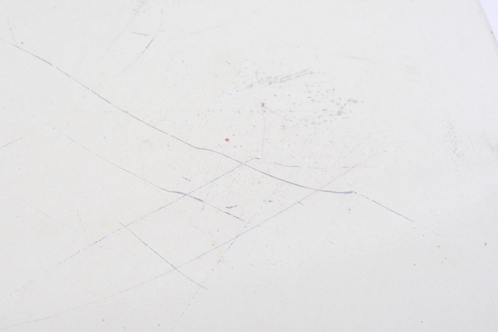 Glass Bowl and Metal Tray