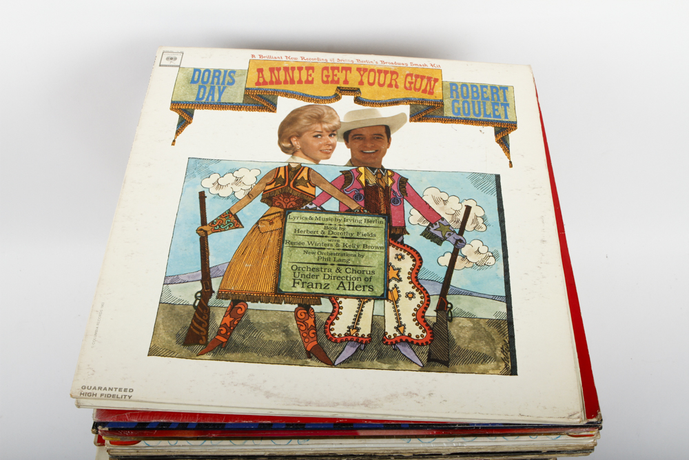 "Annie Get Your Gun" and Other Soundtrack LPs
