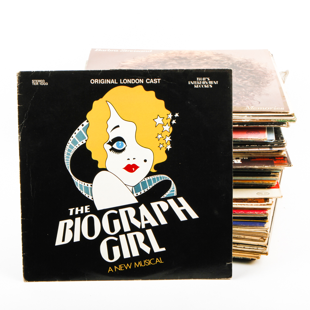 Charlie Chaplin, "Biograph Girl" and Other Soundtrack LPs