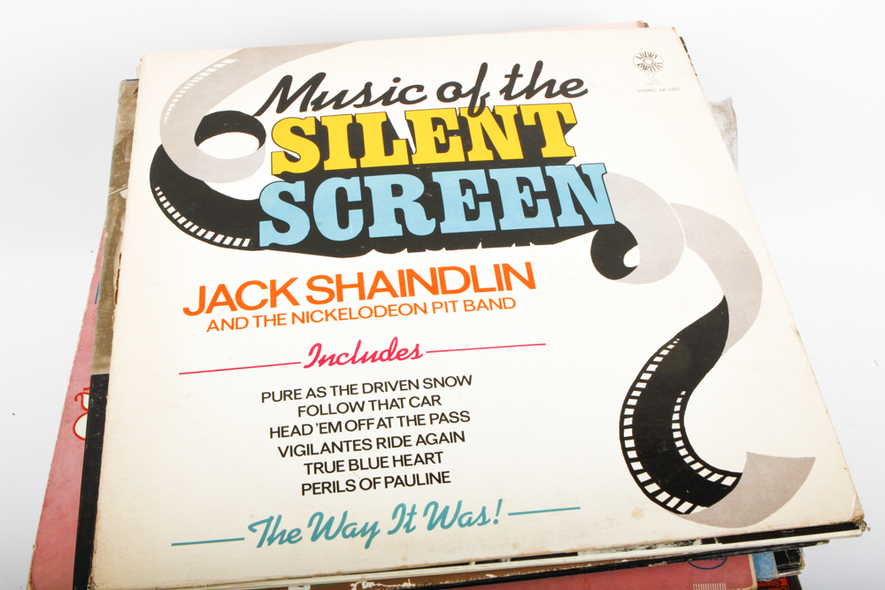 Charlie Chaplin, "Biograph Girl" and Other Soundtrack LPs