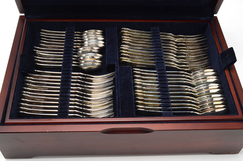 James Dixon and Sons Sterling Silver Flatware Set