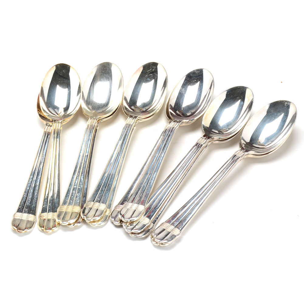 James Dixon and Sons Sterling Silver Flatware Set