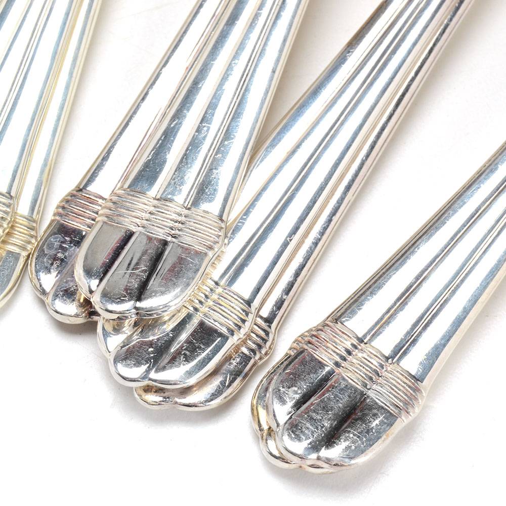 James Dixon and Sons Sterling Silver Flatware Set