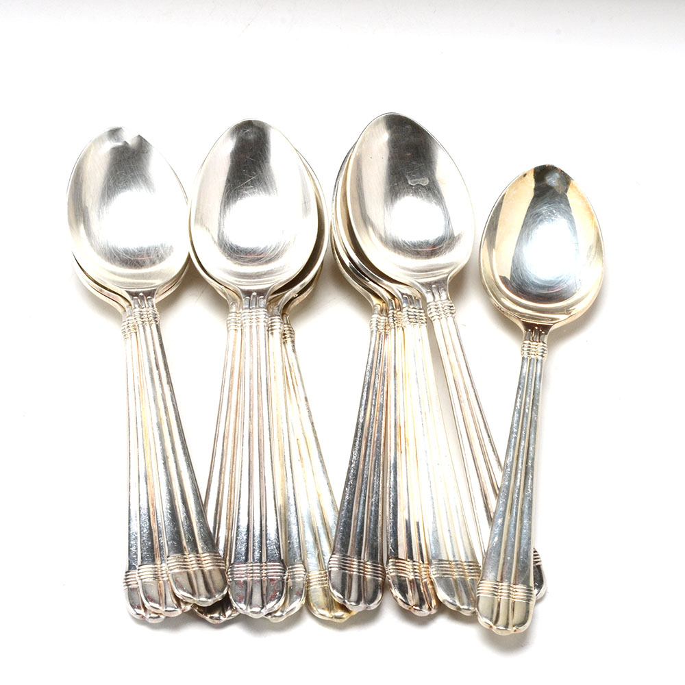 James Dixon and Sons Sterling Silver Flatware Set