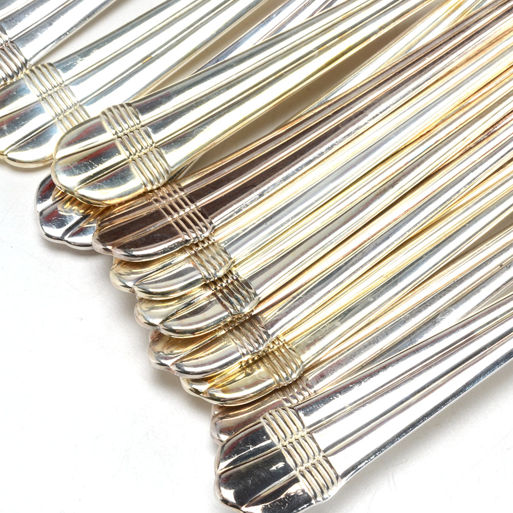 James Dixon and Sons Sterling Silver Flatware Set