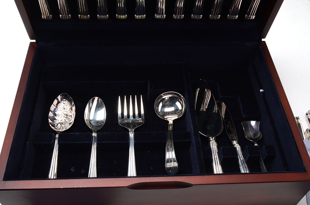 James Dixon and Sons Sterling Silver Flatware Set