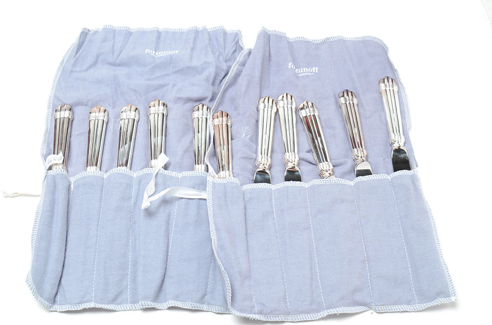 James Dixon and Sons Sterling Silver Flatware Set