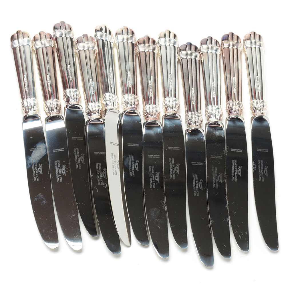 James Dixon and Sons Sterling Silver Flatware Set