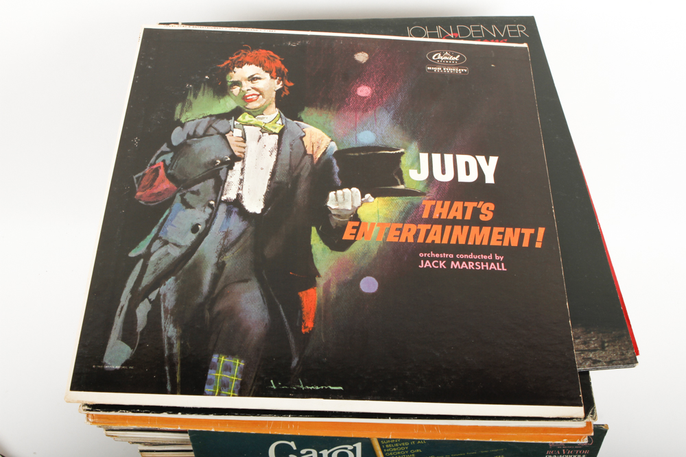 John Denver, Judy Garland, Carol Burnett and Other Vintage LPs