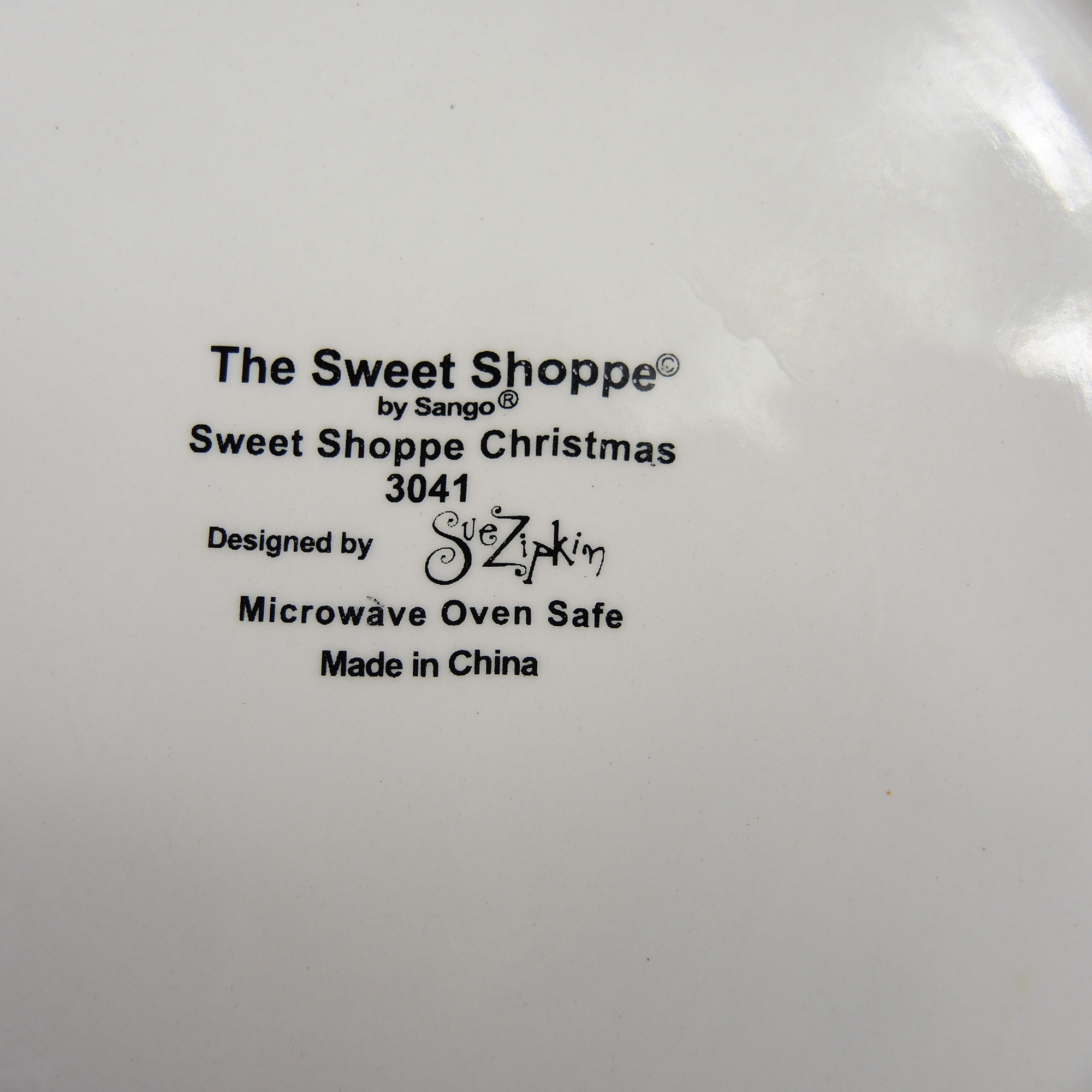 Sango Sweet Shoppe Christmas Dishes Set