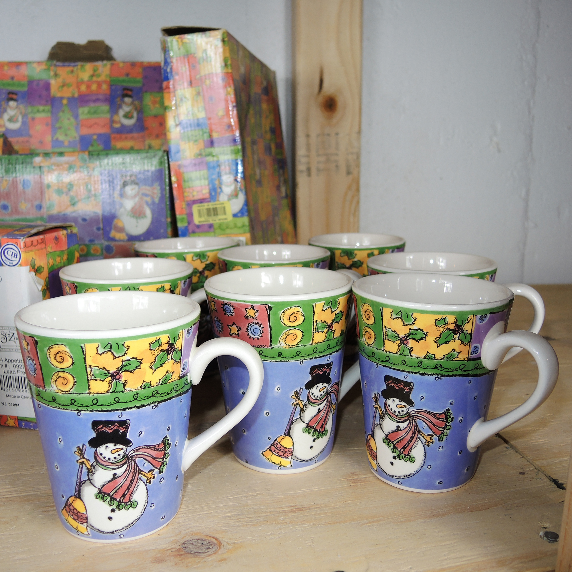 Sango Sweet Shoppe Christmas Dishes Set